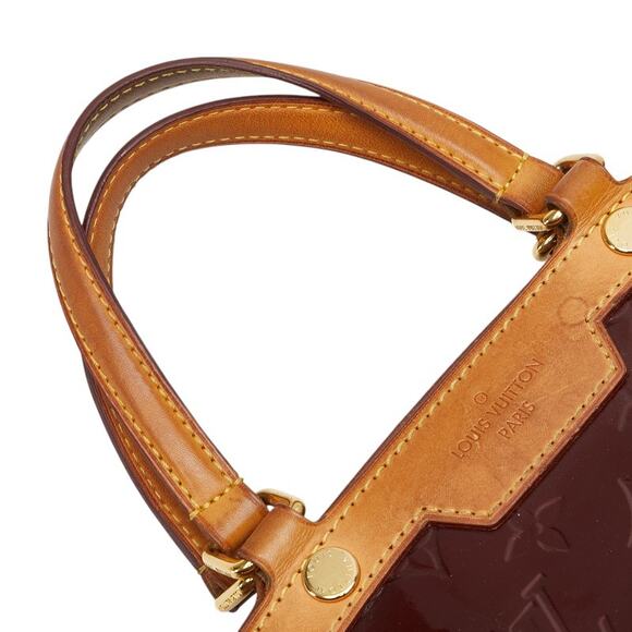 Louis Vuitton Monogram Vernis Brea MM 2WAY Handbag M91690 - Picture 7 of 11